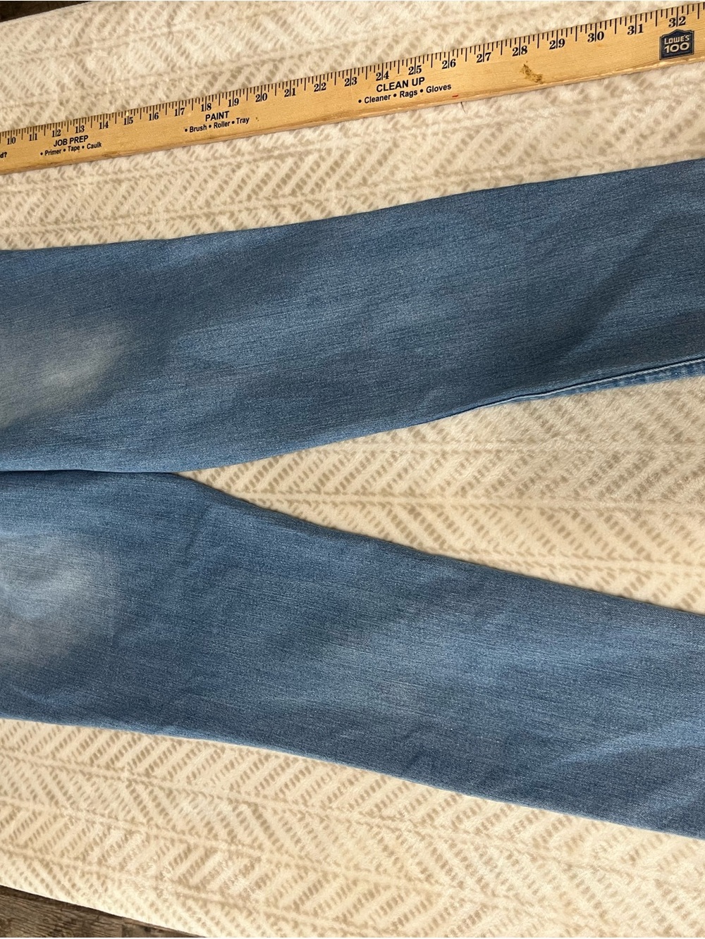 Astor Denim 11 Slim Straight Light Blue Women’s Jeans - Picture 3 of 4